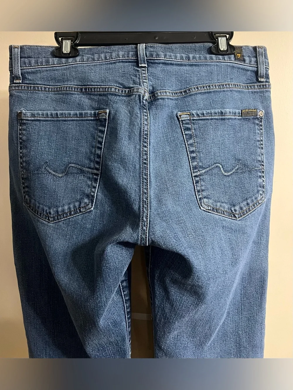 7 for all Mankind Carsen Straight Leg Jean Size 34